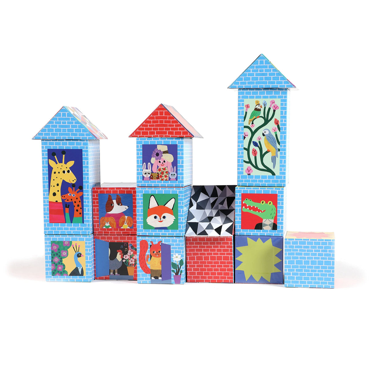 eeBoo: Artists’ Series Building Blocks for Toddlers, Promotes Hand-Eye Coordination, Fine Motor Skills and Teaches Cause and Effect, for Ages 3 and up
