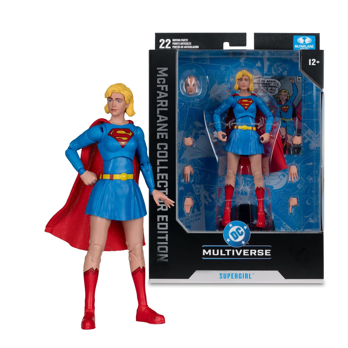 McFarlane Toys- DC Multiverse Supergirl (Action Comics) 7in Action Figure McFarlane Collector Edition #59