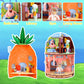 ROLOSO Toy Building Brick Blocks Toys Sets Display Box kit Action Figures Pineapple House Patrick Stone Star Home for Boys and Girls Kids Age 2-4