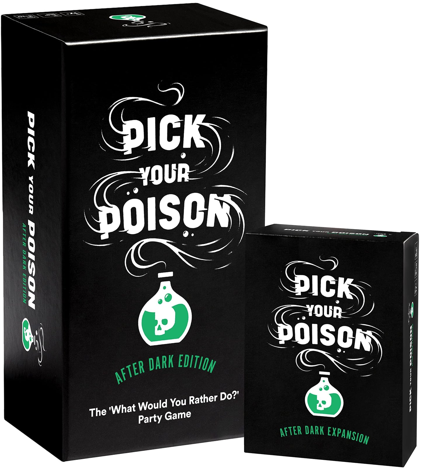 Pick Your Poison After Dark + Expansion Set - Adult Party Game for Friends & Groups | Hilarious “Would You Rather” Card Game | Funny Icebreaker