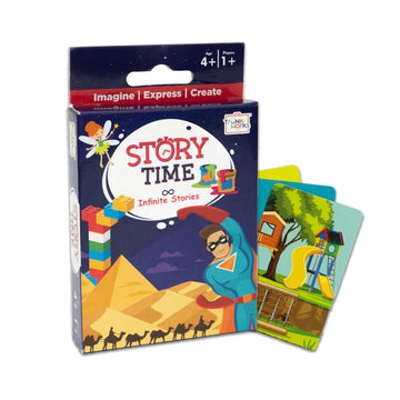 Story Time Travel Card Game by TrunkWorks | Family Friendly | for Ages 4, 5, 6, 7, 8 Years | Tell Stories; Develop Imagination, Language Skills