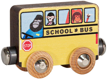 Maple Landmark NameTrains School Bus - Made in USA