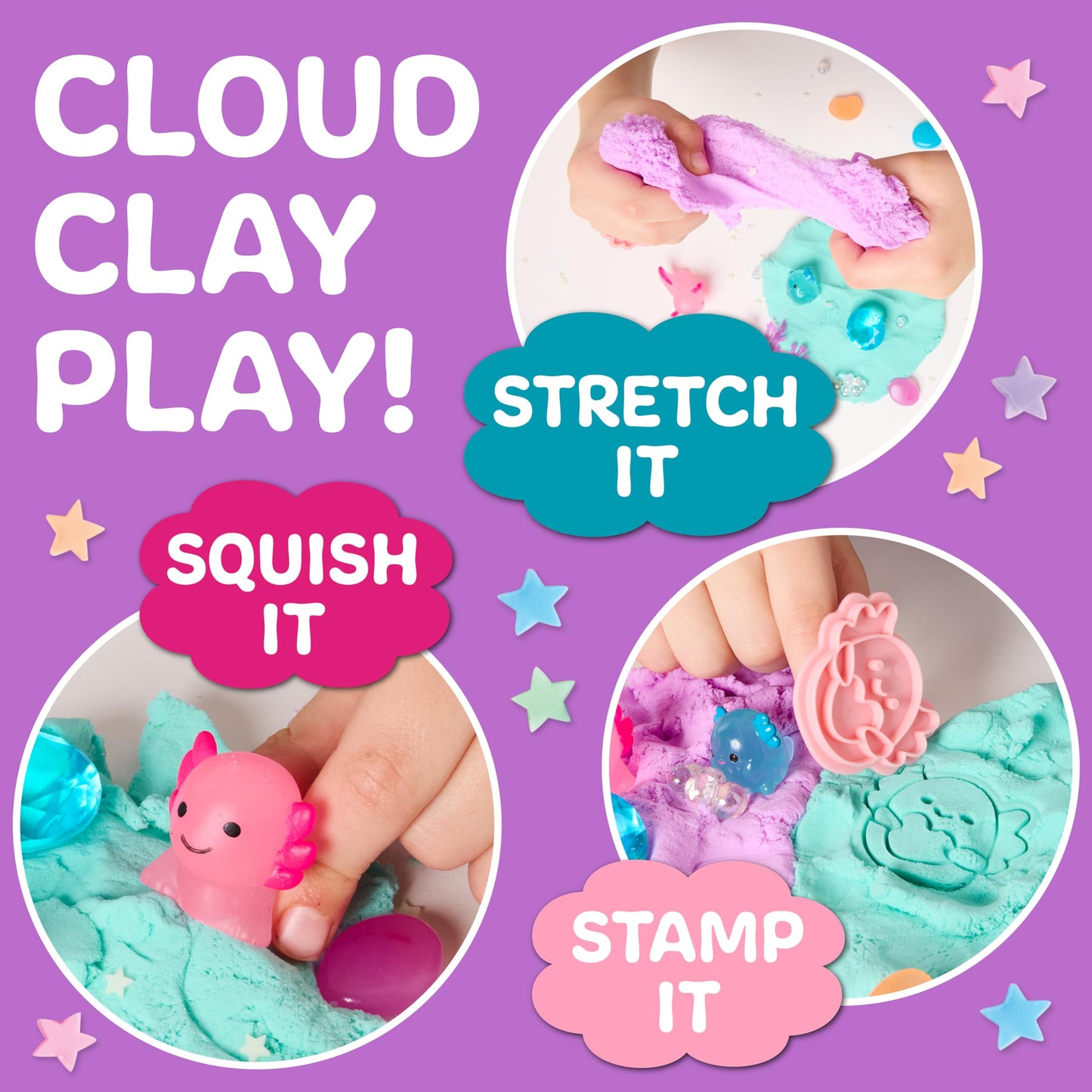 Creativity for Kids Squeegeez Magic Reveal Craft Kit: Mermaid - Dot Painting Art Kits for Kids, Cool Mermaid Gifts for Girls and Boys (Ages 7+)