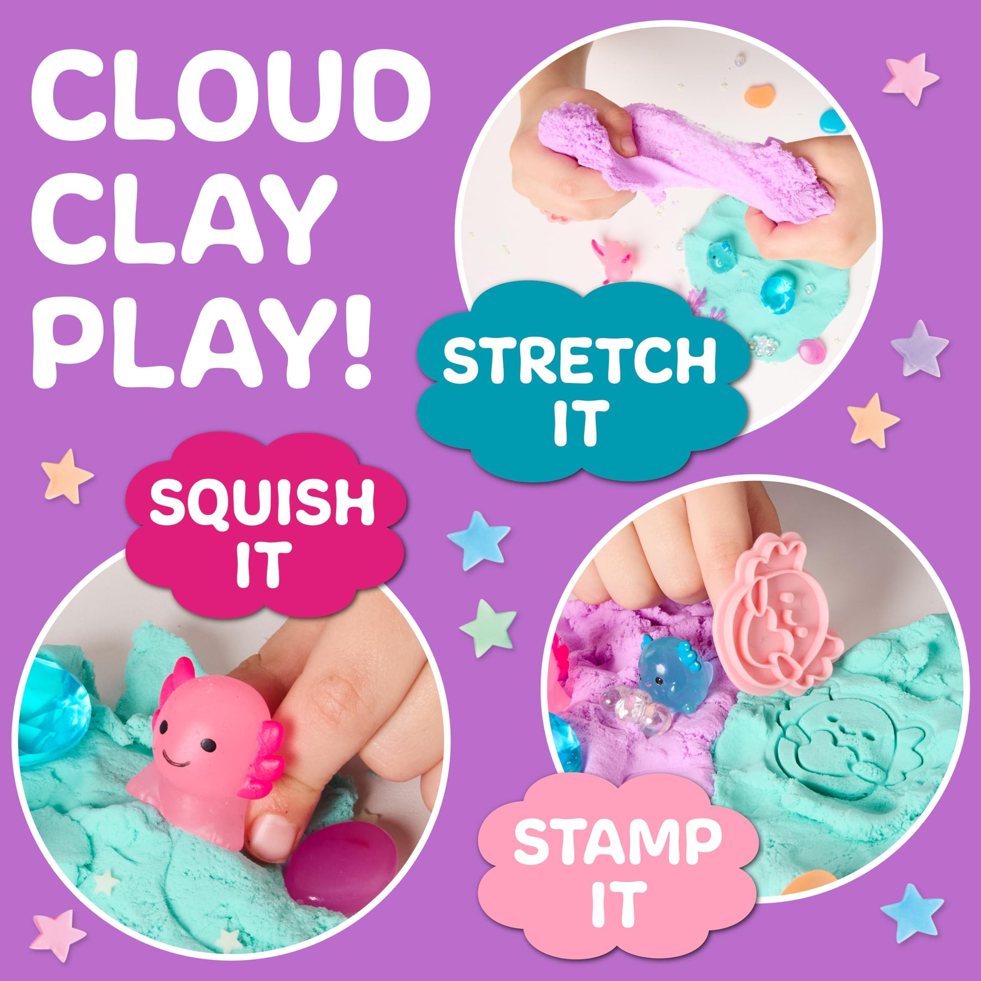Creativity for Kids Squeegeez Magic Reveal Craft Kit: Mermaid - Dot Painting Art Kits for Kids, Cool Mermaid Gifts for Girls and Boys (Ages 7+)