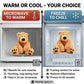 Bear Hugs - Microwavable & Weighted Plush Stuffed Animal - Heated Plushie for Warmth - Cute, Soft, Cozy Toy for Adults & Children (Boys, Girls