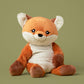 HUGIMALS Forrest the Fox 20 Inch 4.5 lb Heavy Cute Sensory Weighted Comfort Plush | Large Unscented Washable Self Care Calming Stuffed Animal