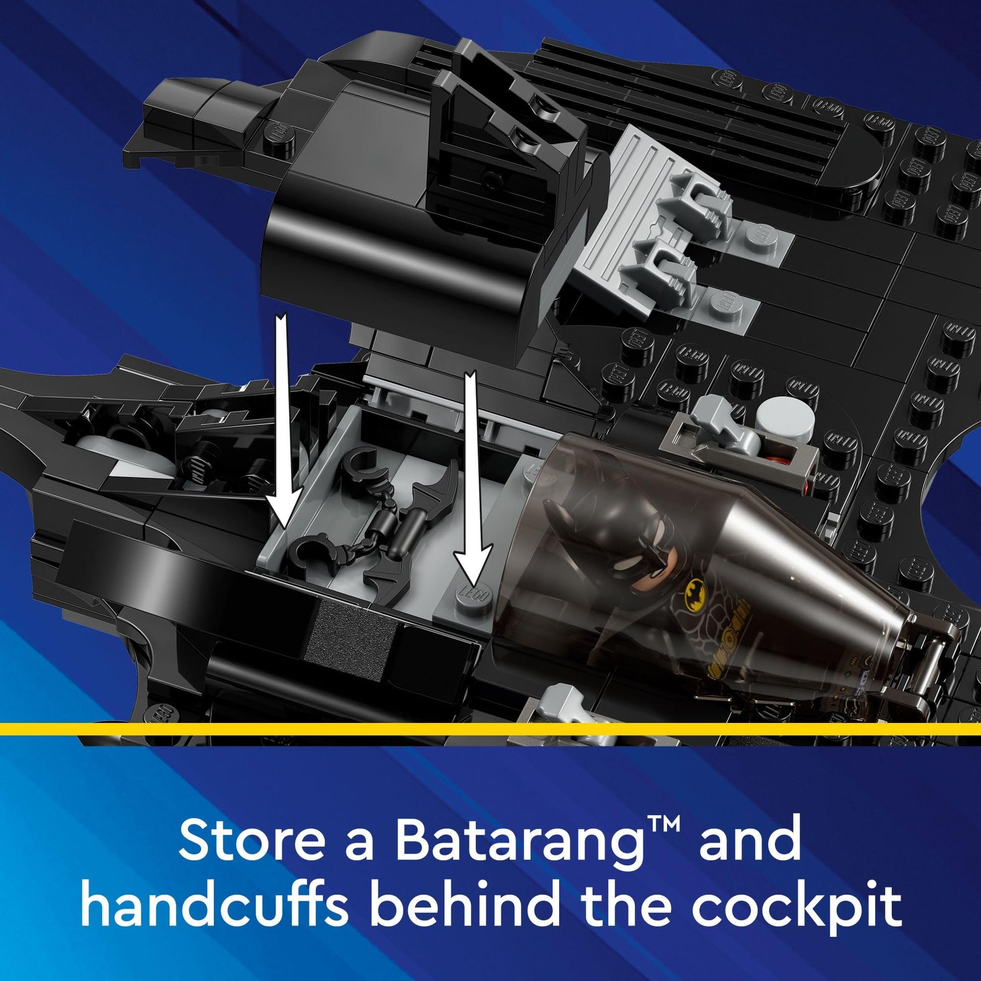 LEGO DC Batwing: Batman vs. The Joker 76265 DC Super Hero Playset, Features 2 Minifigures and a Batwing Toy Based on DC’s Iconic 1989 Batman Movie, DC