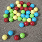 Hotusi 60Pcs Game Replacement Marbles Balls Compatible with Hungry Hungry Hippos