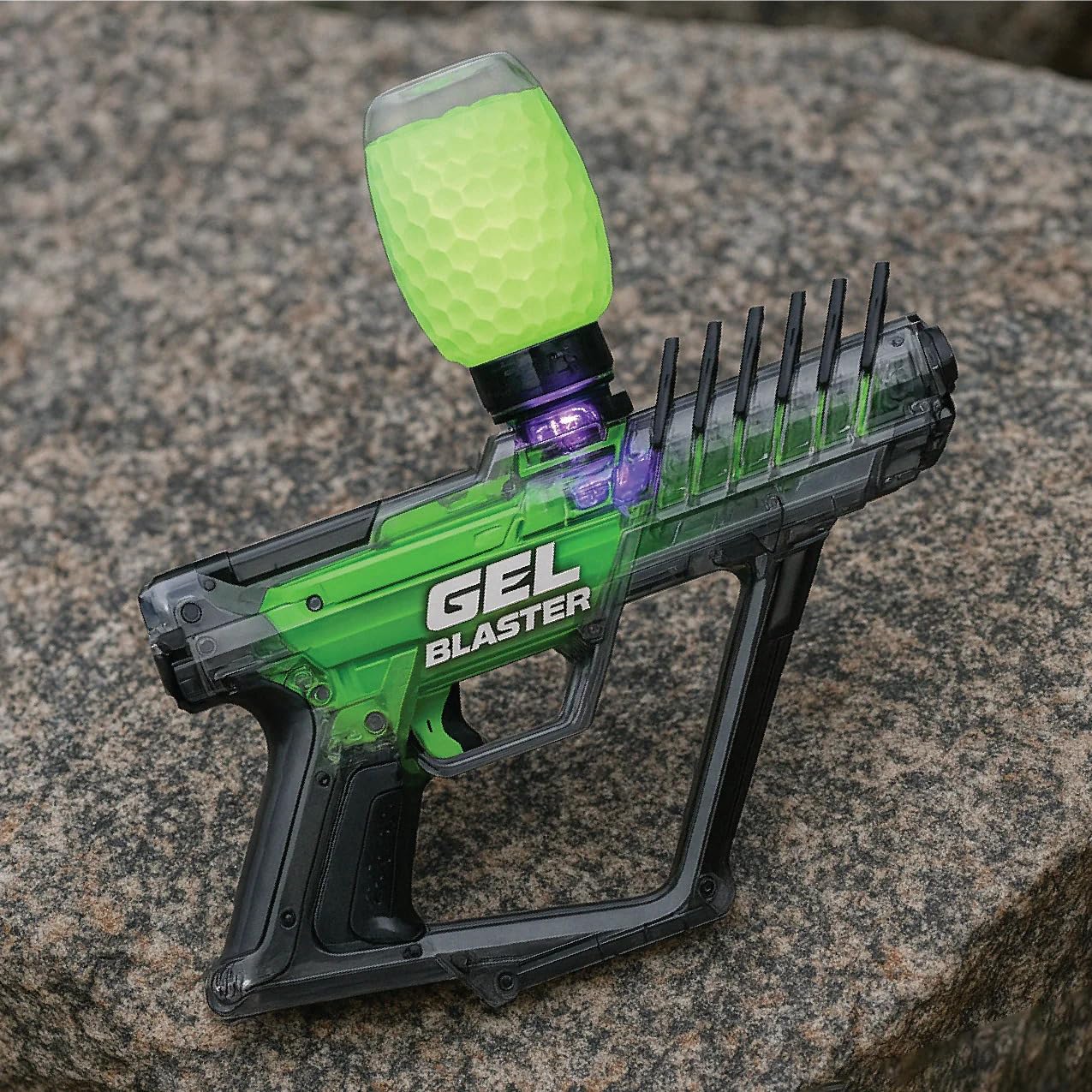 Gel Blaster Surge 2 with Built-in Starfire Glow Activator - Upgraded GelBlaster Toy with 100+ Foot Range - Semi & Full Auto Modes - Built in Glow in