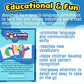 Half Match Minds That Play Monster Edition - Back to School Game for Fun Educational Matching - Memory Card Game for Kids Ages 4-5 - 6-7 - 8-9