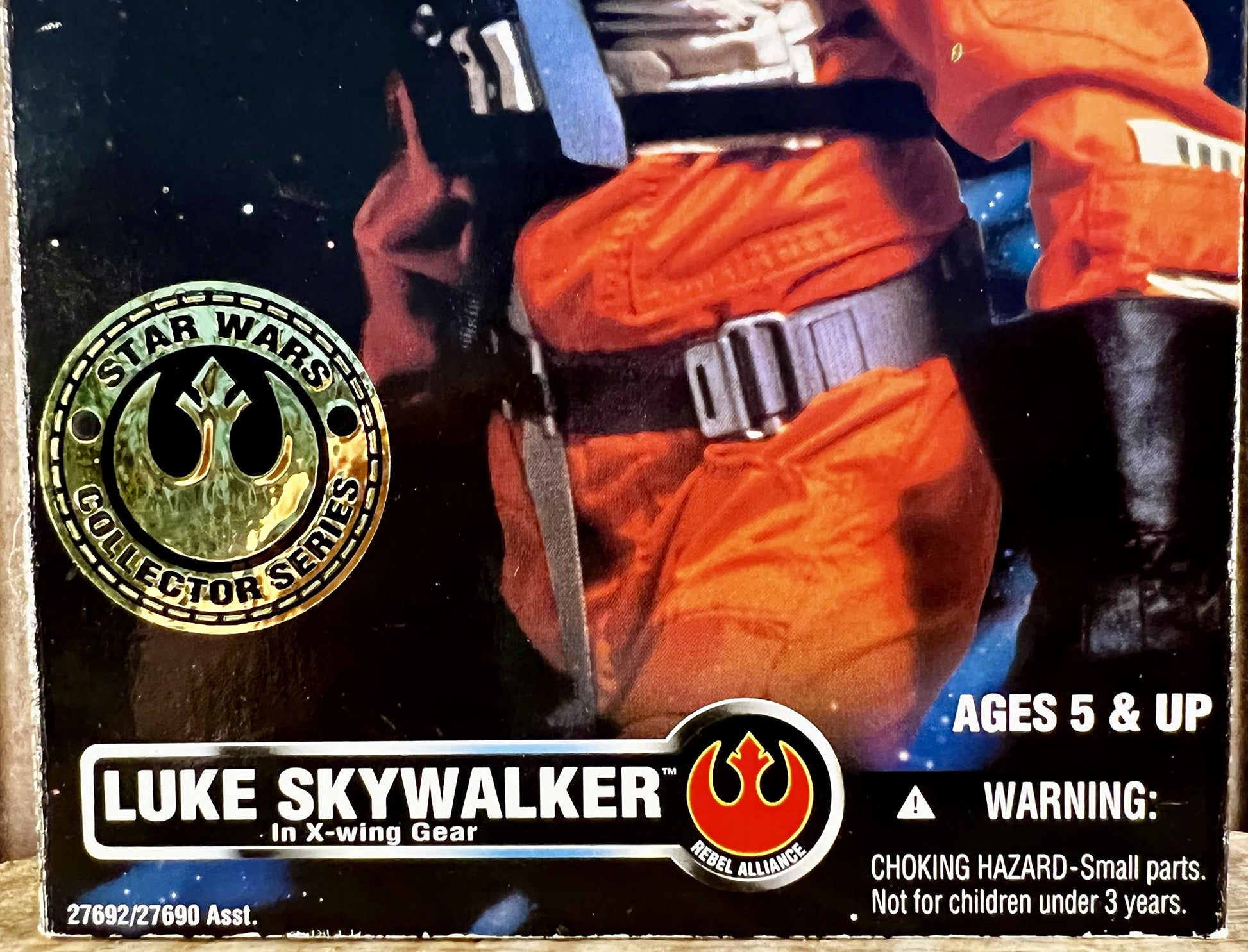Star Wars Collector Series 12" Luke Skywalker in X-wing Gear Doll Figure By Kenner
