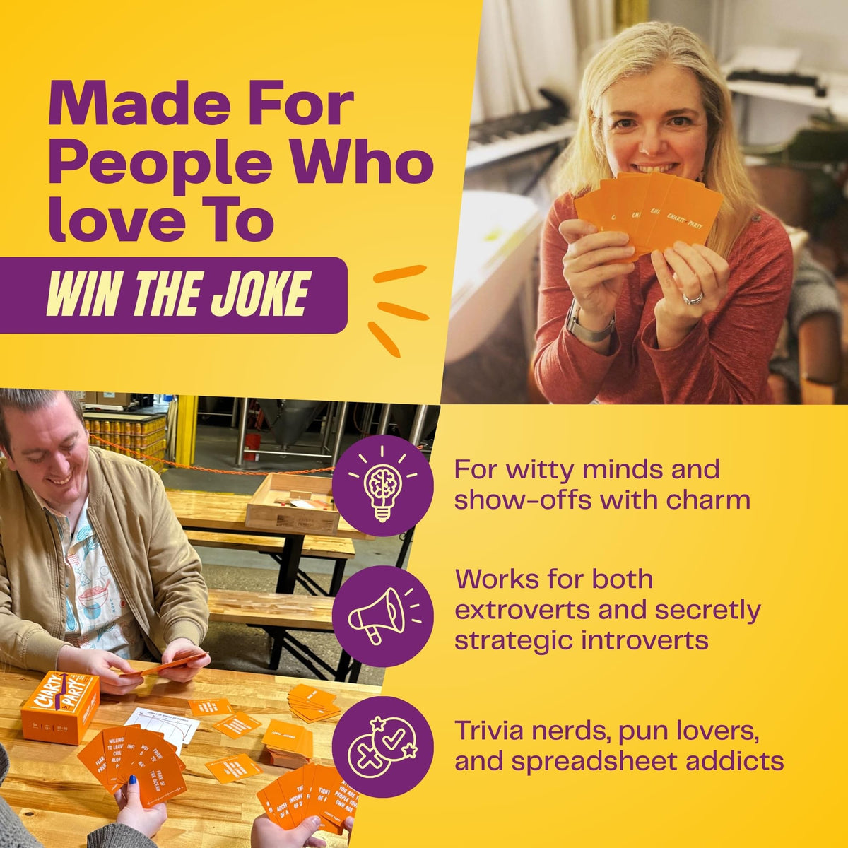 Charty Party - Funny Adult Party Game with Absurd Charts for Ages 17+
