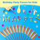 HiUnicorn 12PCS Rainbow Party Favors Dance Ribbons for Kids Circus Carnival Rhythmic Gymnastics Birthday Party Decoration Supplies, Ribbon Baton