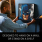 LEGO Art Jim Lee Batman Collection 31205 Building Blocks - Superhero Canvas Wall Decor with Joker, Harley Quinn, or Batman Portraits, DC Comics DIY
