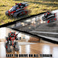 EXCOUP Remote Control Robot Building Kit for Boys 6-12, 3-in-1 STEM Remote & APP Controlled Coding Gear Robot/Tank/RC Car, 419 Pcs Science Learning