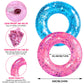 Pool Floats Kids 3 Pack, Inflatable Swim Rings for Kids Pool Tubes Toys, Pool Floats Ring Toys, Summer Beach Swimming Pool Floats Party Supplies +