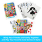 Aquarius Looney Tunes Playing Cards - Looney Tunes Themed Deck of Cards for Your Favorite Card Games - Officially Licensed Looney Tunes Merchandise