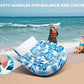 Pool Floats Adult 2 Person Inflatable Tanning Pool Lounger Extra Large River Rafts Heavy Duty Water Floaties Chair Lounge Recliner with Cupholder