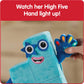 hand2mind Sing-Along Numberblock Five Plush - Officially Licensed Character Plushies, 12 Songs & Sounds from The TV Show, Light Up Soft Stuffies,