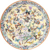 Bits and Pieces Round Jigsaw Puzzle for Adults - Ninety-Nine Butterflies - Colorful Floral Circular Puzzle by Bits and Pieces (300 Piece Puzzle 20"