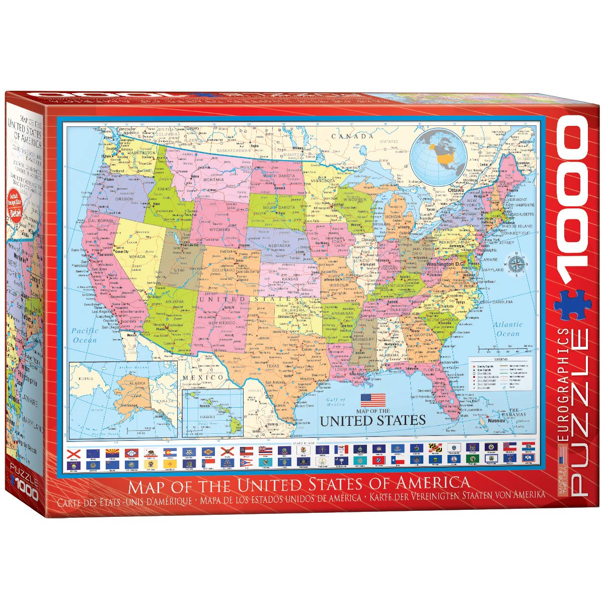Map of the USA