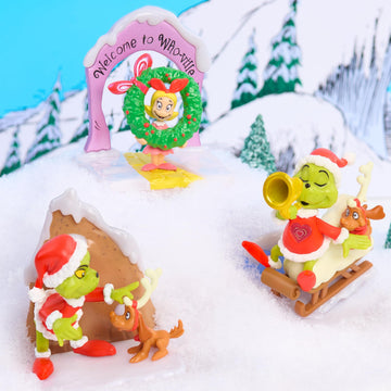 Dr Seuss Just Play The Grinch Scene Setters Blind Box Collectible Figures