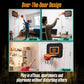 Supreme Silent Sports Indoor Over the Door Basketball Hoop
