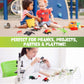 SCS Direct Bug Toys 30PCS - Large Insect & Spider Figures Playset with Grasshoppers, Beetles, Arachnids & Crawly Bugs - Realistic Plastic Animal Toys