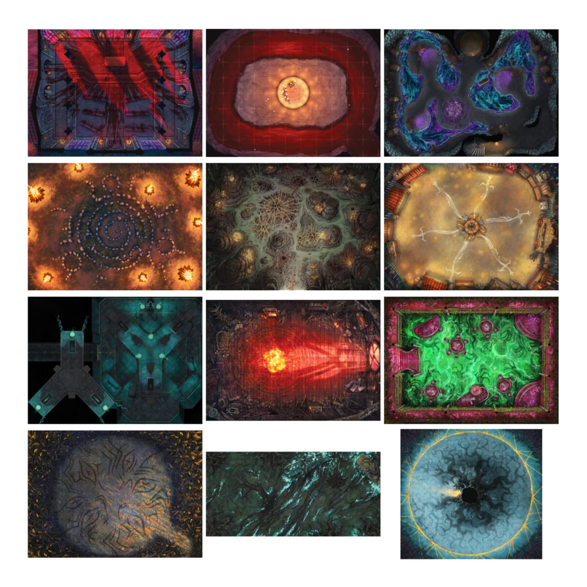 The Crooked Moon Tactical Map Pack