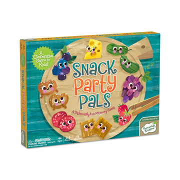 Peaceable Kingdom Snack Party Pals Cooperative Game - Fun Memory Game for Preschoolers & Kindergarteners - Ages 4+