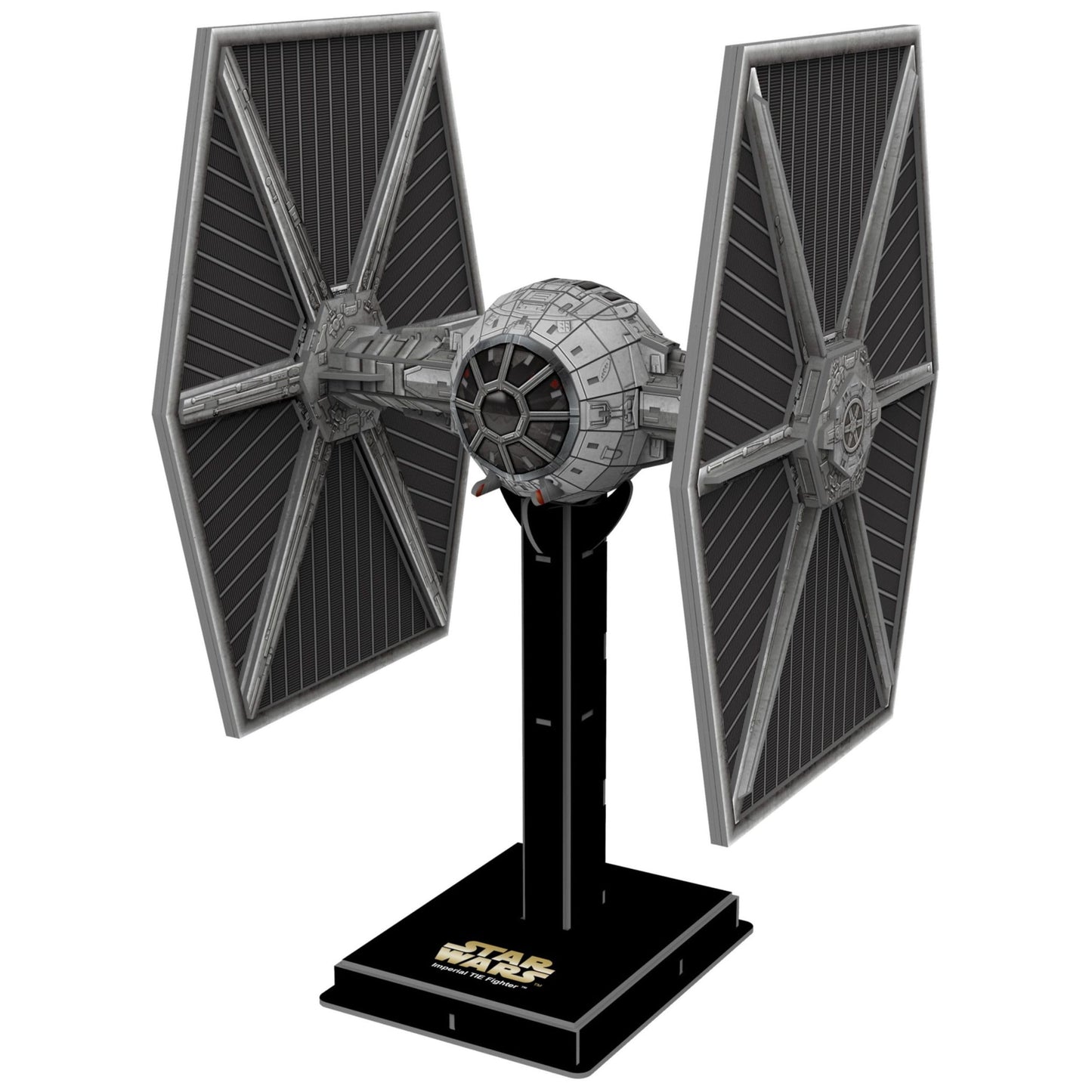 4D Puzzle - Star Wars: Tie Fighter/LN - 129 Paper Model Kit for Teens and Adults - Ages 14+