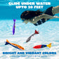 JOYIN 8 Pack Pool Toys, Shark Underwater Diving Toys, Colorful Swimming Toy Sinking Throwing for Kids Gifts Summer Swim Dive Training Water Fun Pool
