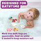 Tub Works® Barnyard™ Mold Free Bath Toys, 6 Pack | Sealed, No Hole Bath Toys Design Keeps Moisture Out | Soft, Squeezable & Float on Water | Farm