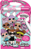 L.O.L. Surprise! 20 Page Imagine Ink Mess Free Coloring Game Book with Mess Free Marker Bendon 46004
