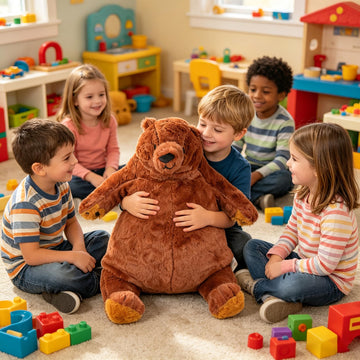 Djungelskog Bear 39.3 Inch - Soft and Giant Bear - Huggable and Cuddly Plush Toy - Ideal Gift for Kid Boy,Girl&Girlfriend - Super Soft and Cuddly!
