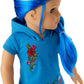 American Girl Truly Me 18-inch Doll #90 with Blue Eyes, Long Blue Hair, and Lt-to-Med Skin in Skater Dress, For Ages 6+