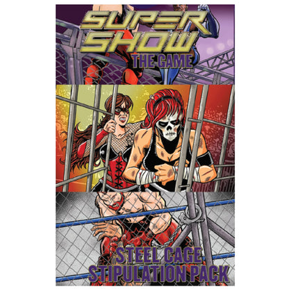 GTS Distribution Supershow: Steel Cage Stipulation Deck - Featuring AEW Star: Brian CAGE. Wrestling Card & Dice Game. SRG Structure Deck. Ages 12+