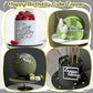 10 PCS Silver Happy Birthday Acrylic Cake Toppers Mirrored Side Cake Decorations Inserts 10 Styles (Silver)