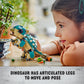 LEGO Jurassic World Baby Bumpy: Ankylosaurus Dinosaur Toy for Camp Cretaceous Fans and Kids Aged 7 Plus, Fun Build-a-Dinosaur Jurassic Park Toy