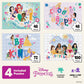 Disney Princess - CEACO 4-in-1 Multipack Jigsaw Puzzles - 48, 72 & 100 Pieces, Preschool Puzzle Set for Ages 3-6+