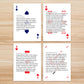 Playing Cards of Knowledge: United States Declaration of Independence Playing Cards