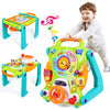3-in-1 Baby Walker Sit to Stand Toy Activity Center for Infant Toddler 6M+