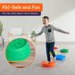 Special Supplies Stepping Stones for Kids, 5 Balance Indoor and Outdoor Blocks Promote Coordination, Balance, Strength, Child Safe Rubber, Non-Slip