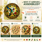 Sunflower Field Acrylic Puzzle Suncatcher, DIY Suncatcher Puzzle Decor