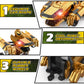 Kroyedfuw Dinosaur Transform RC Cars, 2.4Ghz Remote Control Car