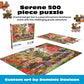 Buffalo Games - Autumn Farmhouse - 500 Piece Jigsaw Puzzle for Adults