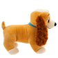 Disney Store Official Lady Medium Soft Toy for Kids, Cuddly Plushy with Fuzzy Texture, Embroidered Details, Collar and Dog tag - Disney Lady
