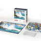 Boardwalk Niagara Falls 210 Piece Personal Puzzle, Jigsaw Puzzles with Premium Box, Canada Gifts for Adults, 6"x8"