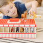Melissa & Doug Take-Along Show-Horse Stable Play Set- Pretend Play Wooden Barn Toy with 8 Horse Toys & Carrying Case, Portable Preschool Travel Toys