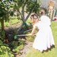 Bigjigs Toys Children's Long Handled Gardening Soil Rake with Wooden Handle - Garden Tools and Accessories
